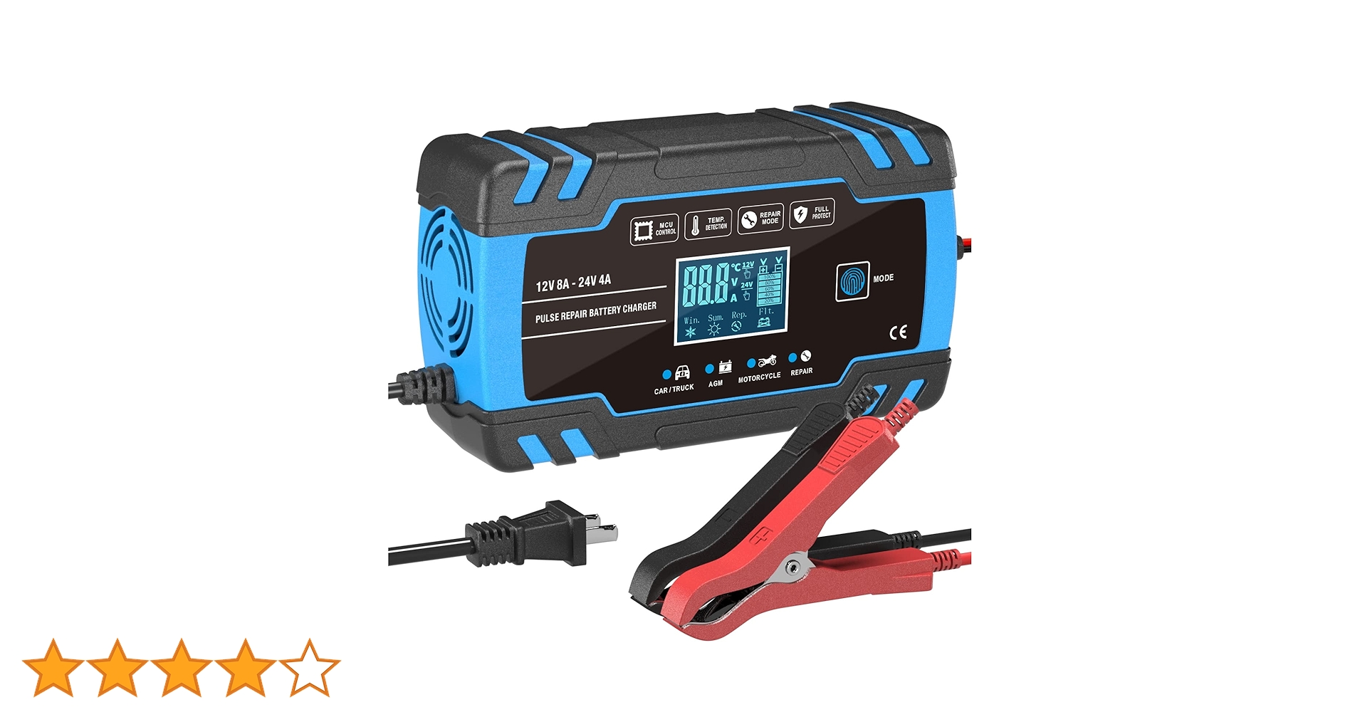 【M2987-63-40】12V/24V用鉛蓄バッテリー充電器 M2987-63-40】12V/24V用鉛蓄バッテリー充電器 Amazon.co.jp